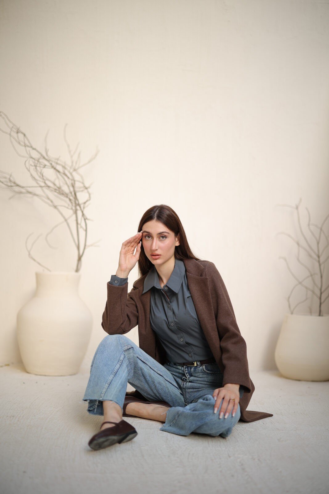 كود 507 – بالطو جوخ مشعر – FLORYA (1)