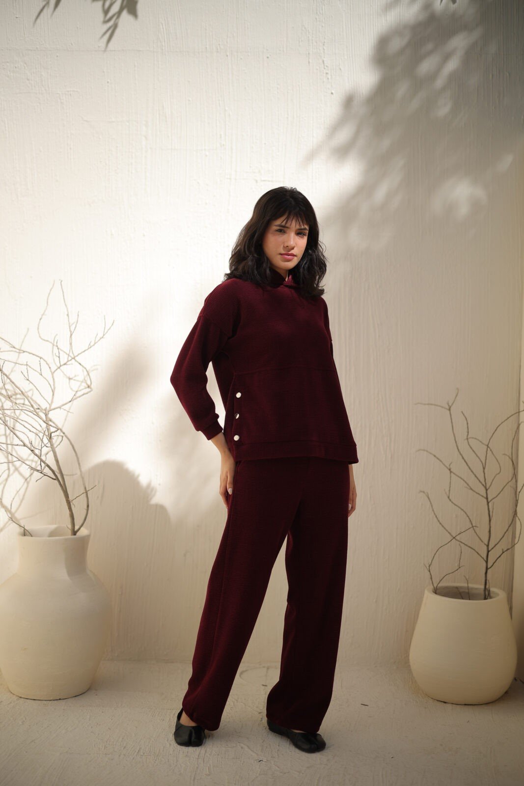 كود 509- سوت ريب تريكو بكباسين على الجنب – FLORYA (32)