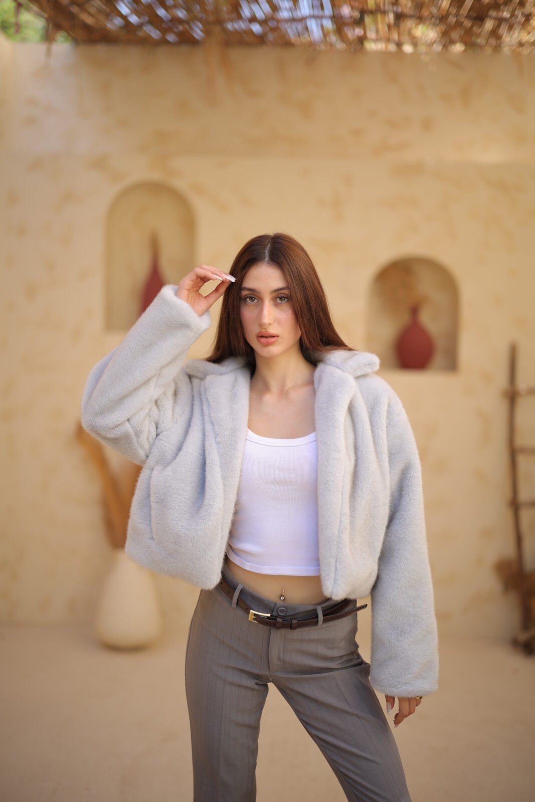 كود 511 – جاكيت صوف مشعر قصير – FLORYA (19)