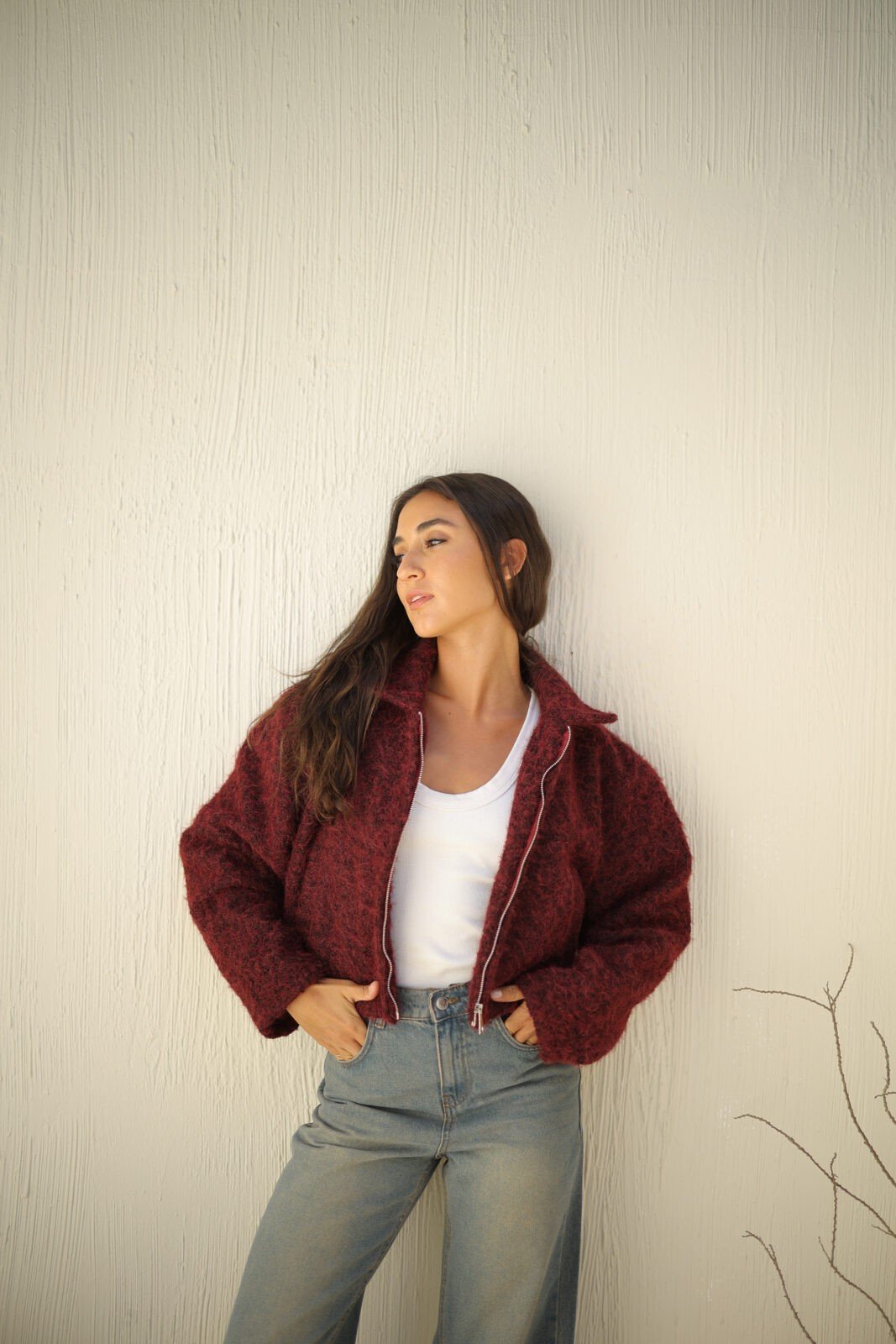 كود 511 – جاكيت صوف مشعر قصير – FLORYA (83)