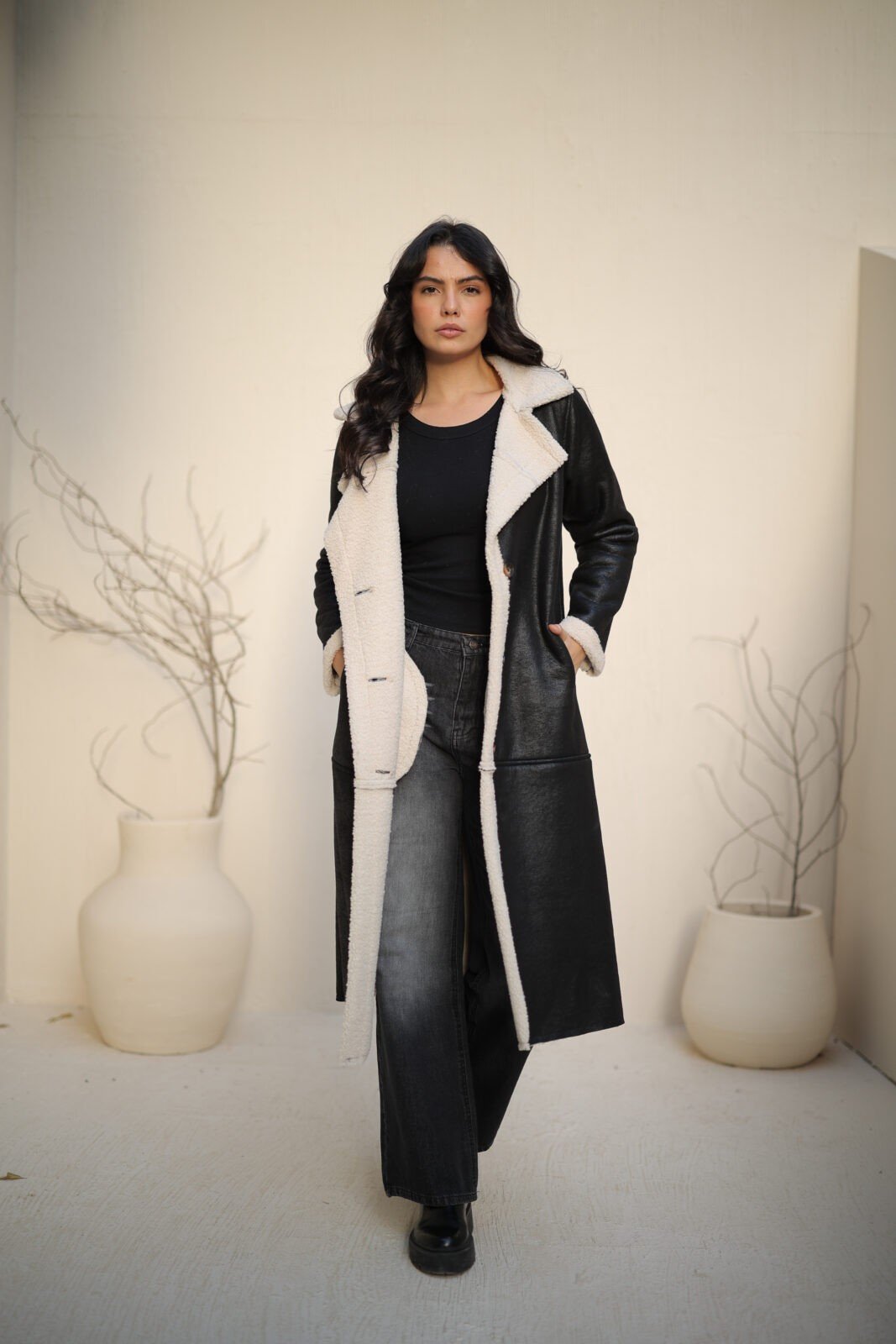 كود 516 - كوت جلد فرو خروف - FLORYA (12)