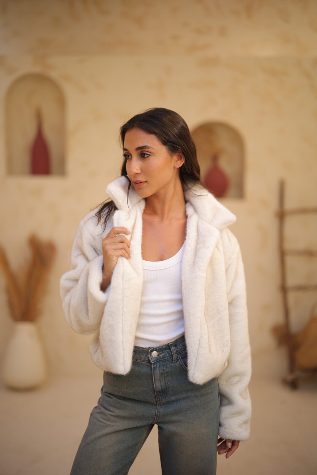 كود 529 – جاكيت قصير فرو زارا – FLORYA (34)