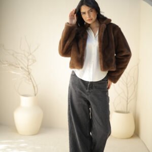 Zara-inspired Short Faux Fur Jacket