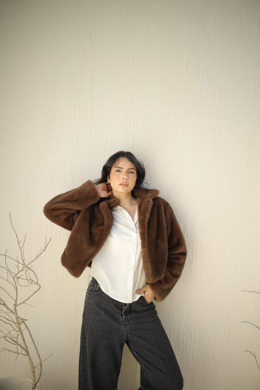 كود 529 – جاكيت قصير فرو زارا – FLORYA (56)