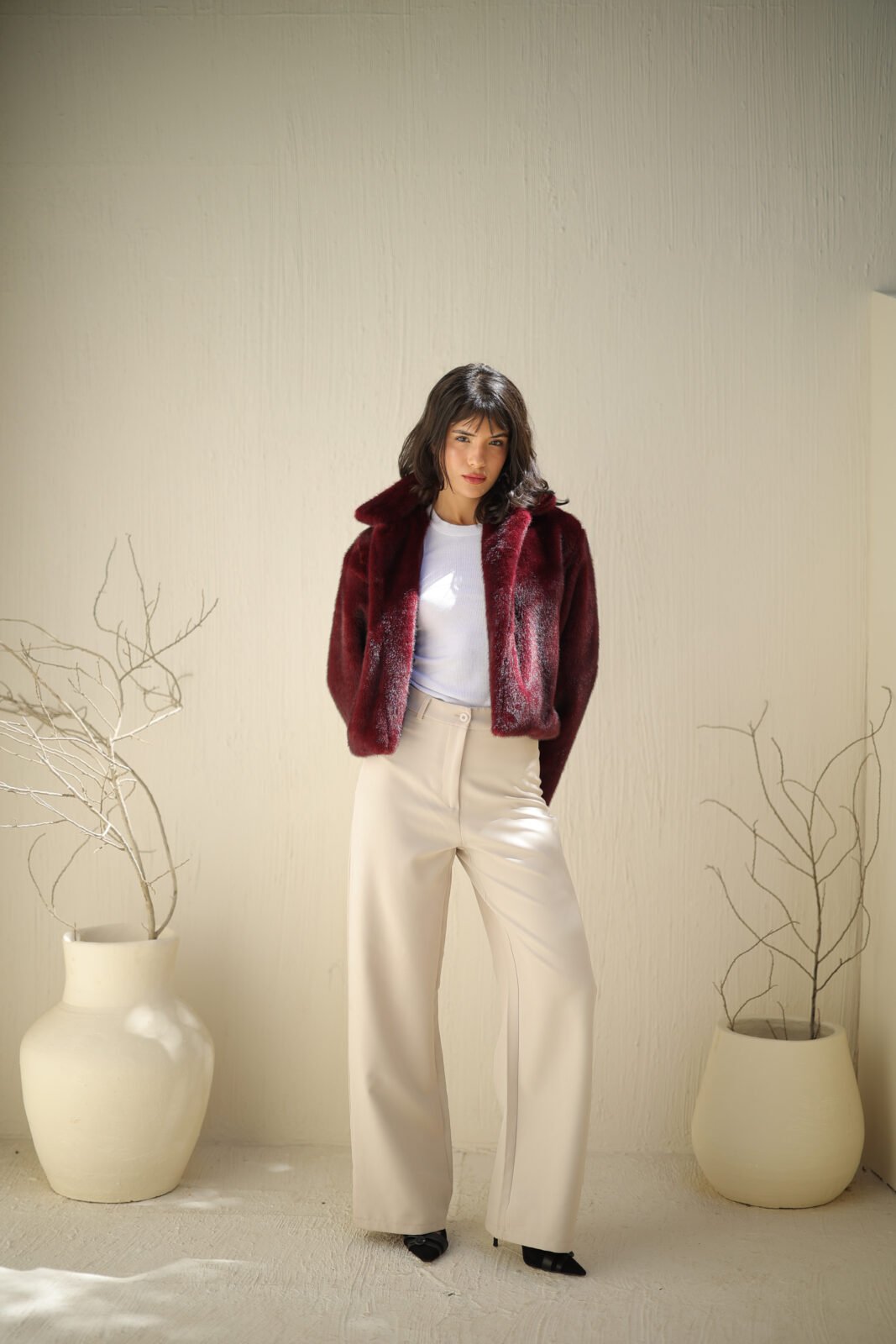 كود 529 – جاكيت قصير فرو زارا – FLORYA (65)